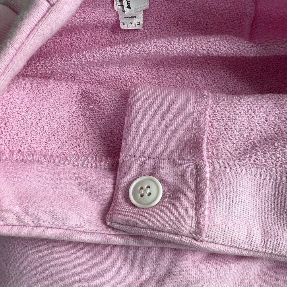 American Apparel Pink Terry Cheer Skirt - Picture 7 of 8